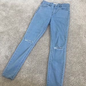 Pacsun Super High Rise Skinny Jeans